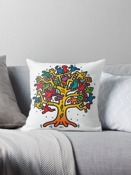 Artikel-Vorschau von Verrückter Baum im Haring-Stil, designt und verkauft von SADStyleDesigns.