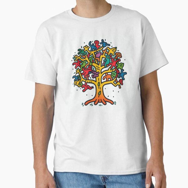 Item preview, Haring-Style Mad Tree designed and sold by SADStyleDesigns.