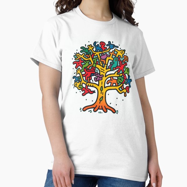 Item preview, Haring-Style Mad Tree designed and sold by SADStyleDesigns.