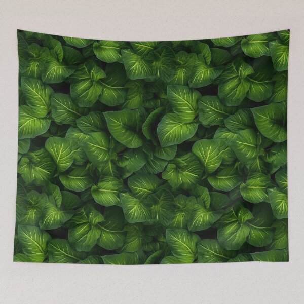 Item preview, Lush green and fresh leaves in the summer garden seamless pattern designed and sold by SeamlessGuru.