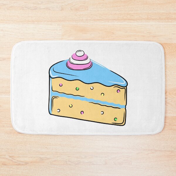 Item preview, Cartoon Cake Slice designed and sold by scribbletank.