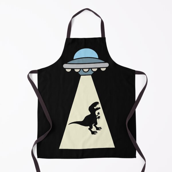 Item preview, Funny Dinosaur UFO Alien Abduction designed and sold by hadleyfoo.