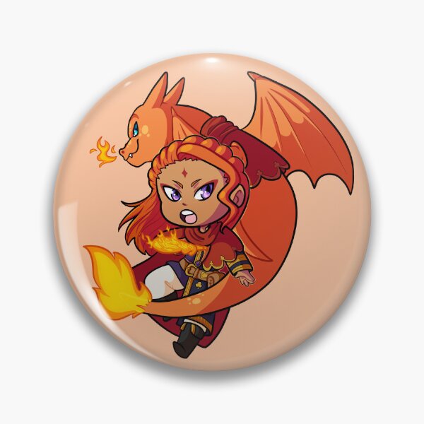 Item preview, Fire Boy and Lizard designed and sold by CloverKingSmith.
