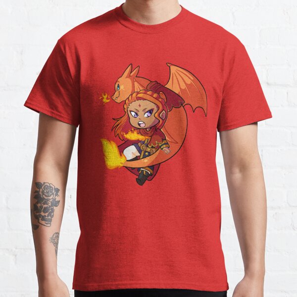 Fire Boy and Lizard Classic T-Shirt