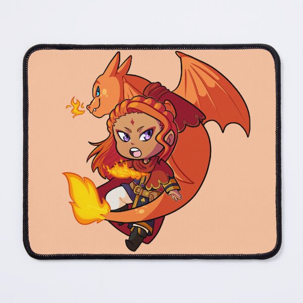 Item preview, Fire Boy and Lizard designed and sold by CloverKingSmith.