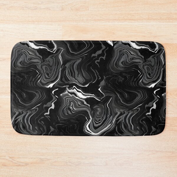 Item preview, Black Onyx Marble Texture Pattern designed and sold by Wonder Of Light.