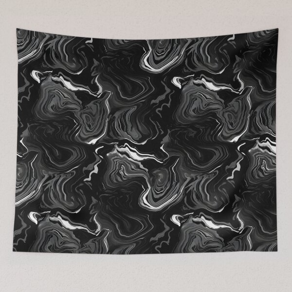 Item preview, Black Onyx Marble Texture Pattern designed and sold by Wonder Of Light.