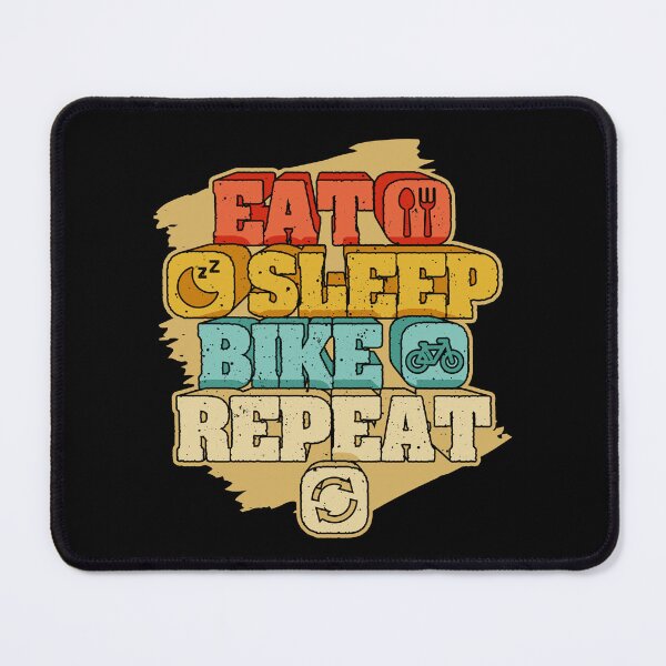 Item preview, Eat Sleep Bike Repeat designed and sold by Quoterasi.