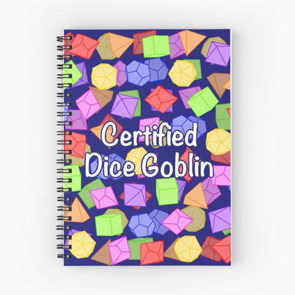 Item preview, Certified Dice Goblin designed and sold by HannahRaeArts.