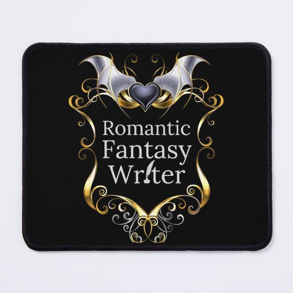 Item preview, Romantic Fantasy Writer Shield Emblem Background designed and sold by TheKnightWriter.