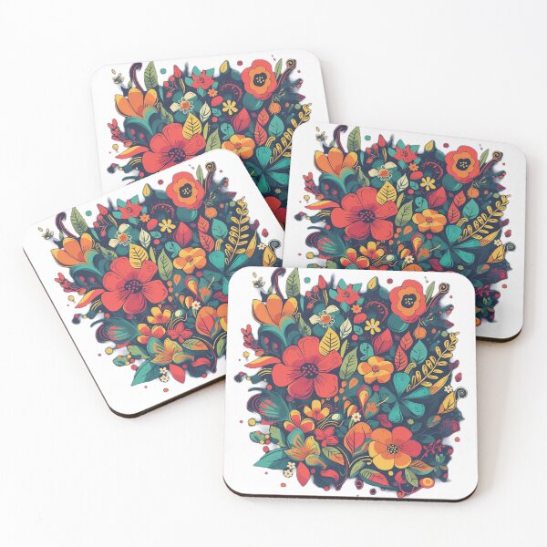 Item preview, Floral Explosion Vibrant Colors designed and sold by SADStyleDesigns.