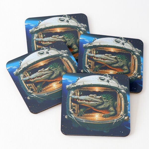 Item preview, A Crocodile in Space designed and sold by OgaJames.
