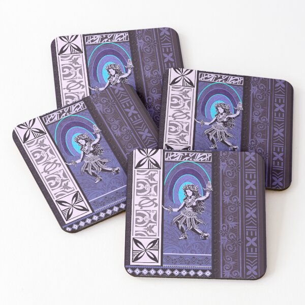 Item preview, Hawaiian - Samoan Hula Tapa Board 4440 designed and sold by sunnthreads.