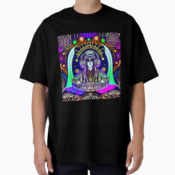Item preview, The futuristic symphony of the interdimensional DJ designed and sold by Transelasticart.