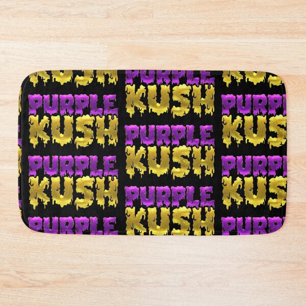 Item preview, Purple Kush Sticker Text Weed Strain Original Cannabis Label designed and sold by DabGraphic.