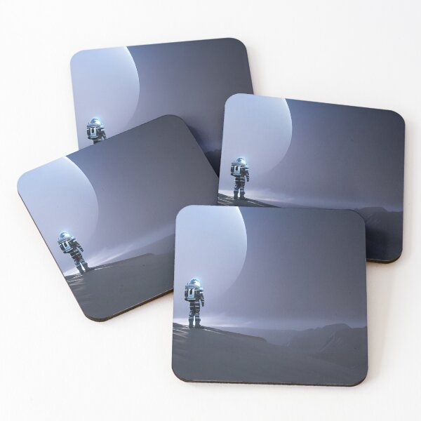 Item preview, Lone Astro Traveller designed and sold by Ink Art Design.