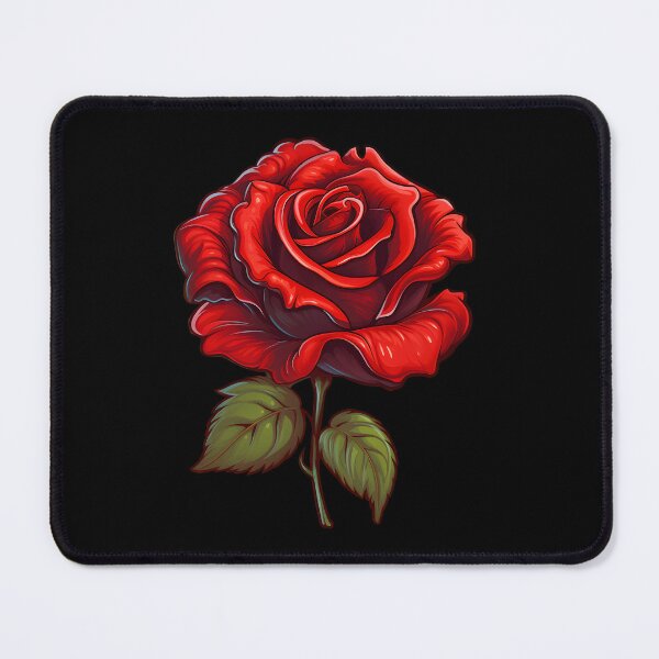 Item preview,  Beautiful blood red rose designed and sold by HaberkaDesign.