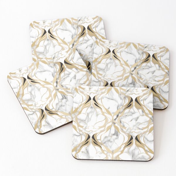 Item preview, Thassos Marble Texture Pattern designed and sold by Wonder Of Light.