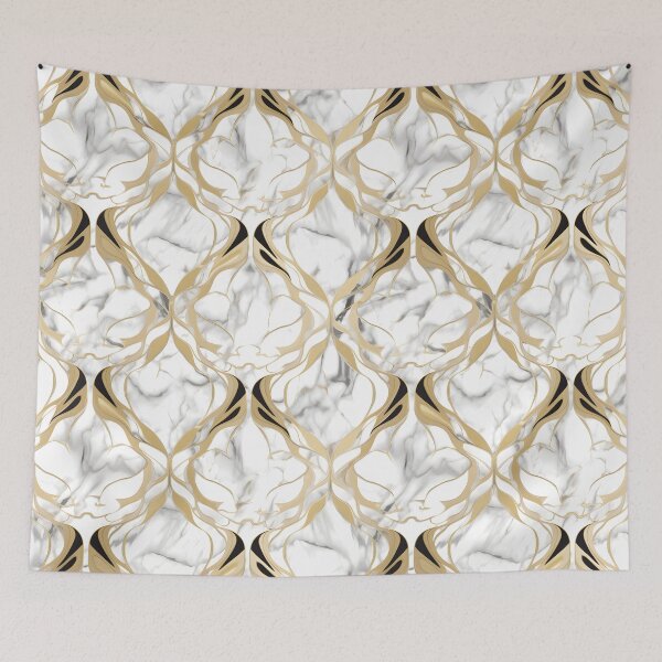 Item preview, Thassos Marble Texture Pattern designed and sold by Wonder Of Light.