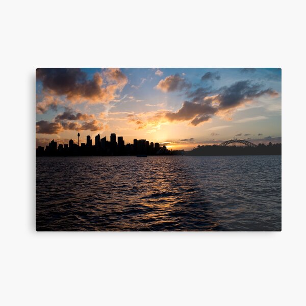 Sunset @ Taronga Zoo Wharf Metal Print