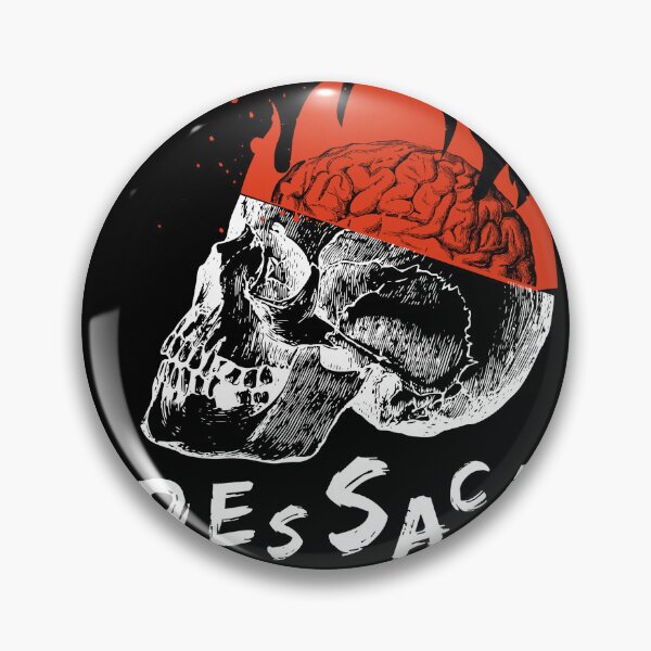 Item preview, print with the design of a skull with flames in the brain in hangover designed and sold by Nayonstore.