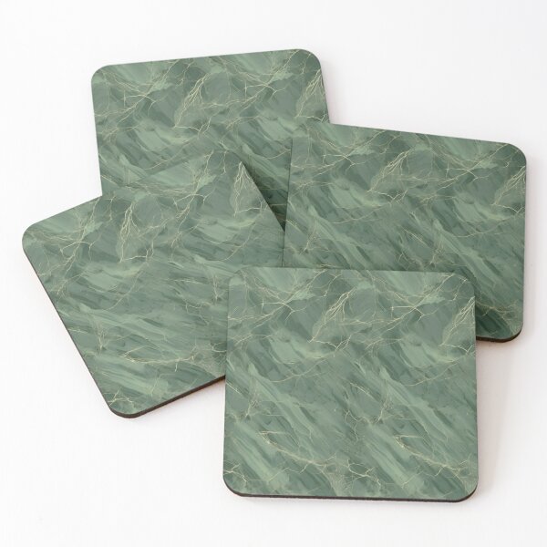 Item preview, Green Verde Guatemala Marble Texture Pattern designed and sold by Wonder Of Light.