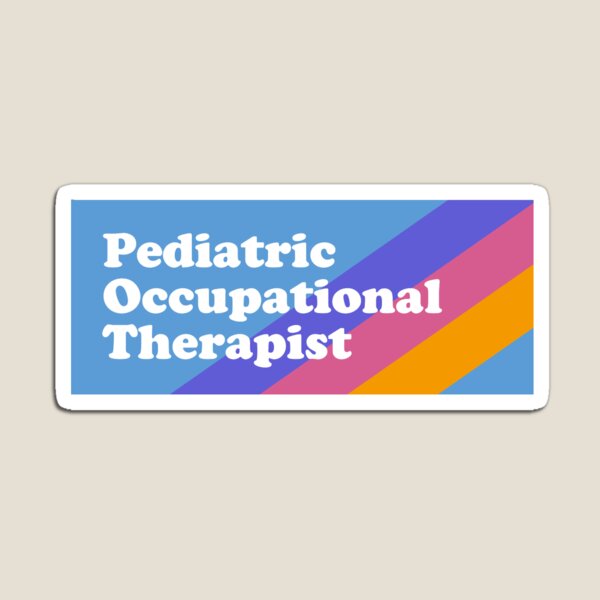 Item preview, Pediatric Occupational Therapist Decal designed and sold by sareberries.