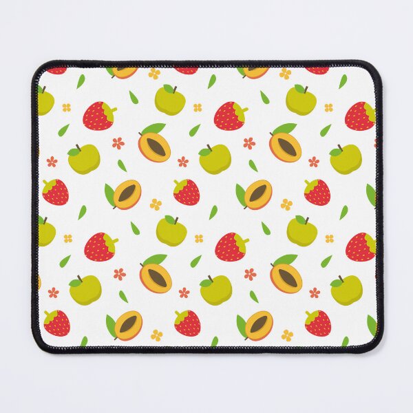 Item preview, Summer fruit pattern - apple, peach and strawberry designed and sold by cute-tees.