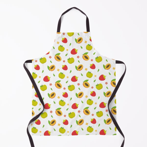 Item preview, Summer fruit pattern - apple, peach and strawberry designed and sold by cute-tees.