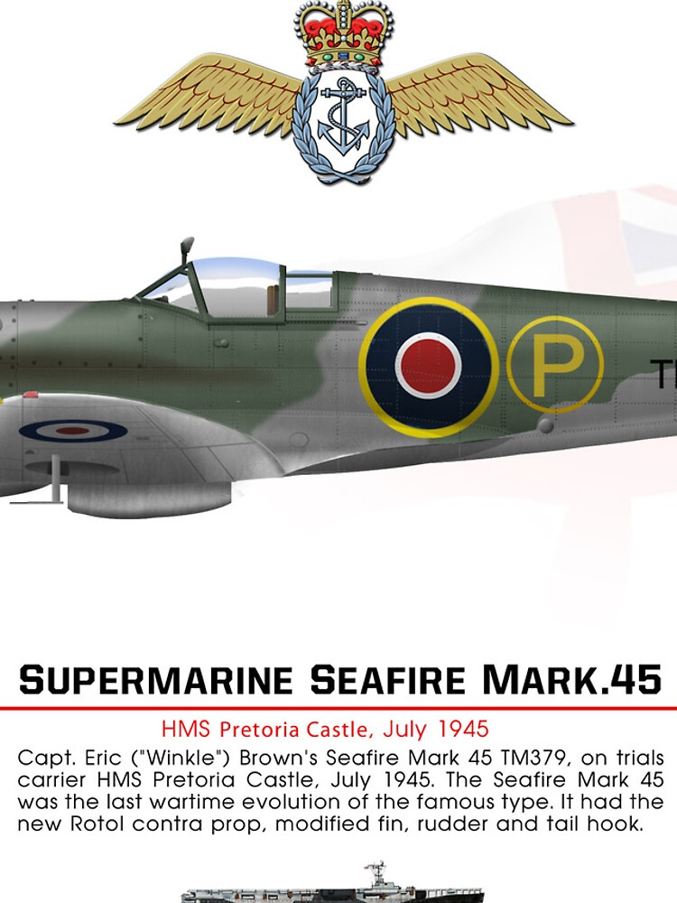 Thumbnail 4 of 4, iPhone Case, Seafire Mark 45 Prototype designed and sold by TheCollectioner.