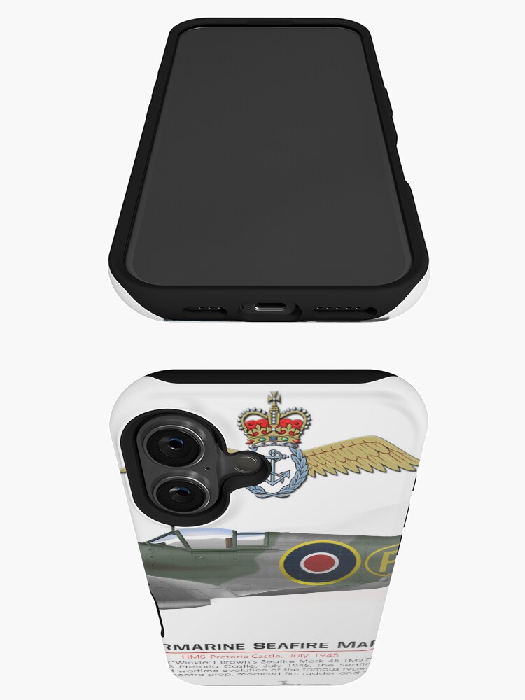 Thumbnail 3 of 4, iPhone Case, Seafire Mark 45 Prototype designed and sold by TheCollectioner.