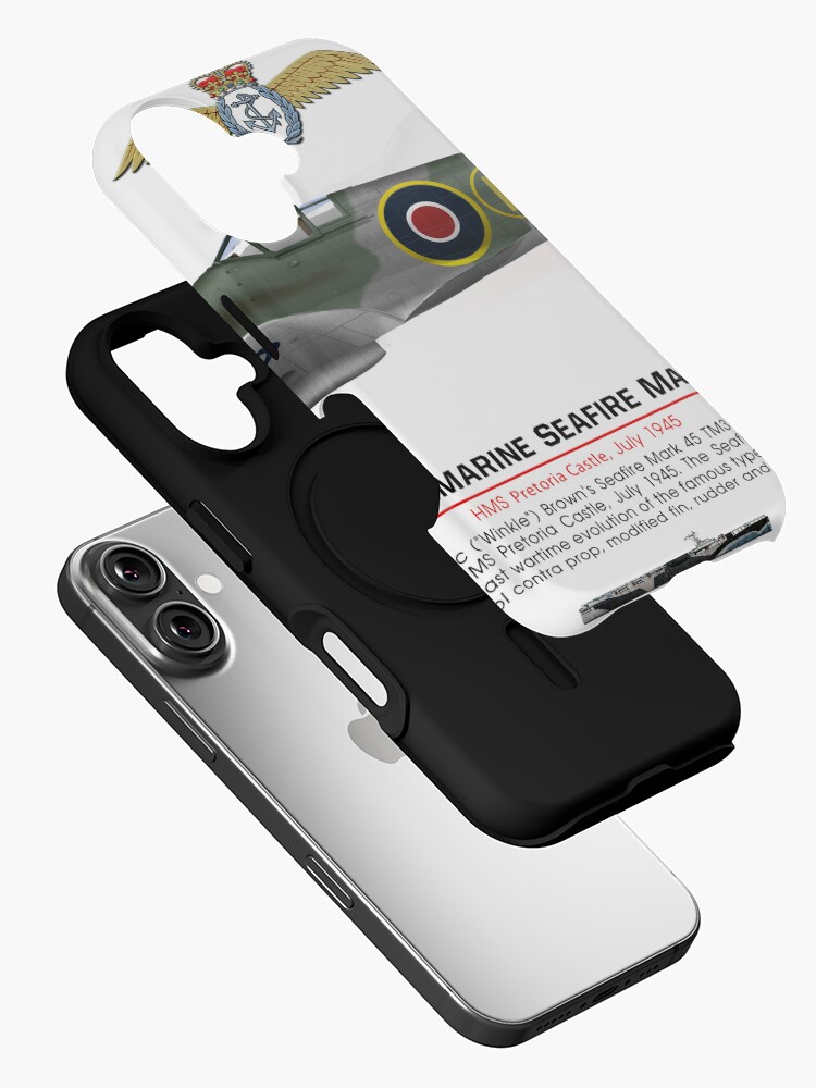 Thumbnail 2 of 4, iPhone Case, Seafire Mark 45 Prototype designed and sold by TheCollectioner.