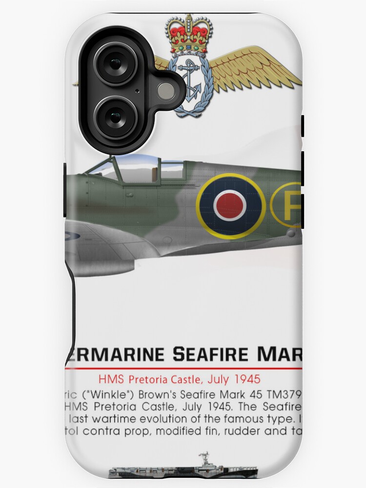 Thumbnail 1 of 4, iPhone Case, Seafire Mark 45 Prototype designed and sold by TheCollectioner.