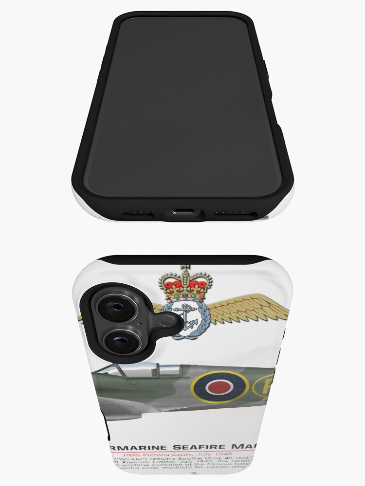 Thumbnail 3 of 4, iPhone Case, Seafire Mark 45 Prototype designed and sold by TheCollectioner.