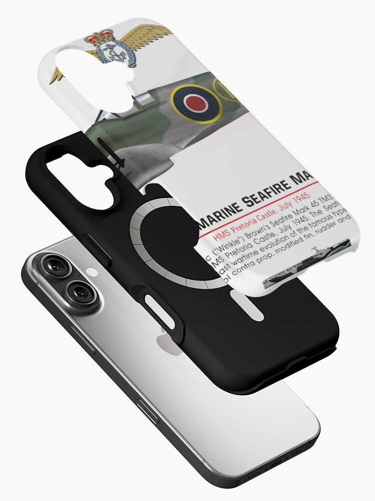 Thumbnail 2 of 4, iPhone Case, Seafire Mark 45 Prototype designed and sold by TheCollectioner.