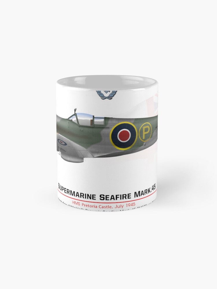 Thumbnail 4 of 6, Coffee Mug, Seafire Mark 45 Prototype designed and sold by TheCollectioner.