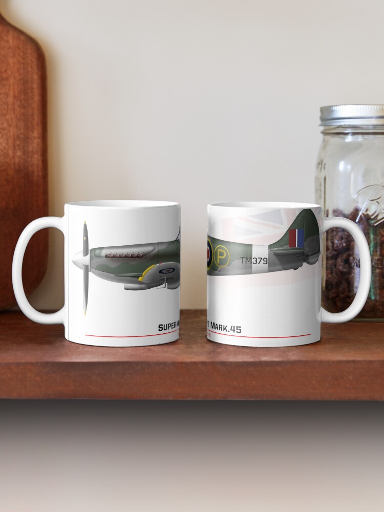 Thumbnail 2 of 6, Coffee Mug, Seafire Mark 45 Prototype designed and sold by TheCollectioner.
