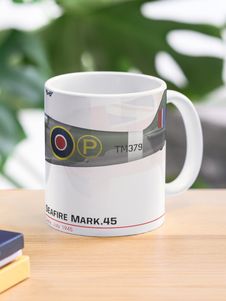 Thumbnail 1 of 6, Coffee Mug, Seafire Mark 45 Prototype designed and sold by TheCollectioner.
