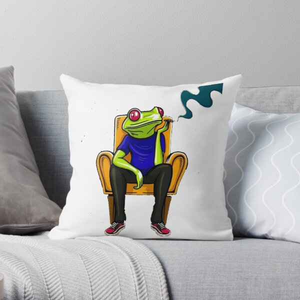 Mr Frog Pillow 