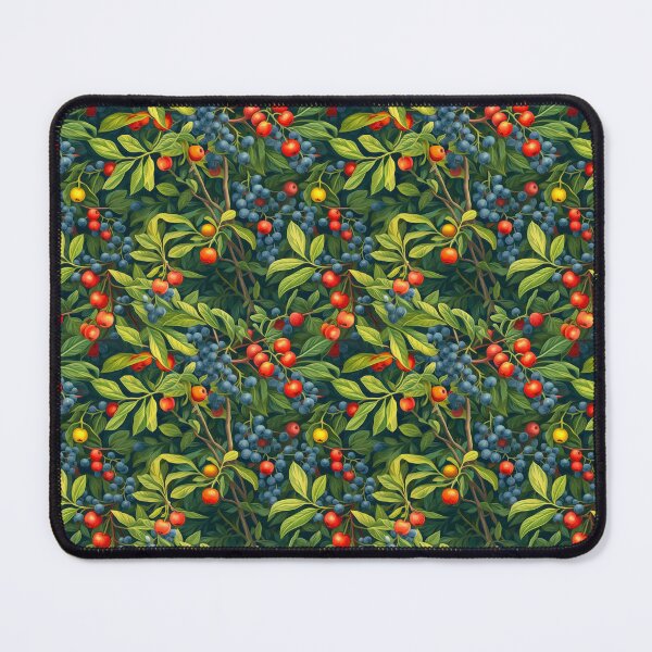 Item preview, Berry Bush Bliss: Vibrant Botanical Print by Pattern Stream designed and sold by PatternStream.