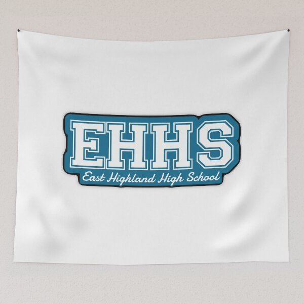 Item preview, “East Highland High School” decal - euphoria designed and sold by sensationvl.