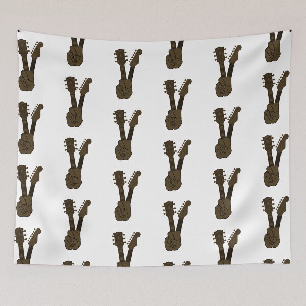 Item preview, V for Victory Guitar 1 designed and sold by SmARTNiki.