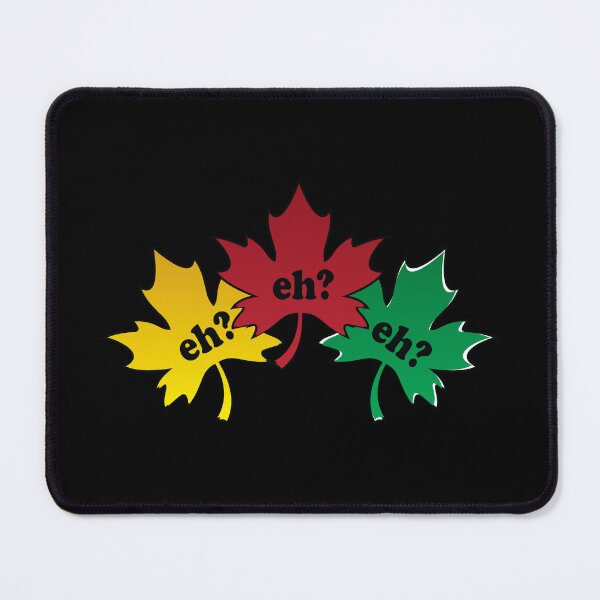 Item preview, Eh canada on maple leaf with christmas colors designed and sold by Donutlovers.