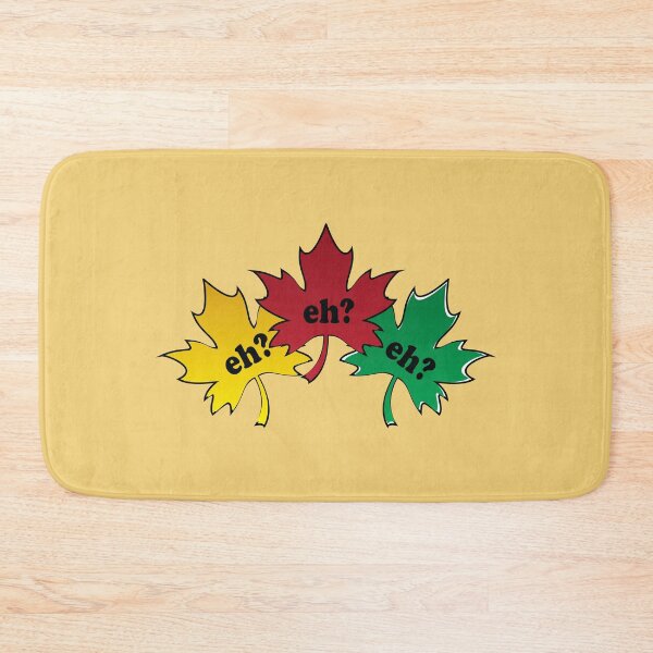 Item preview, Eh canada on maple leaf with christmas colors  designed and sold by Donutlovers.
