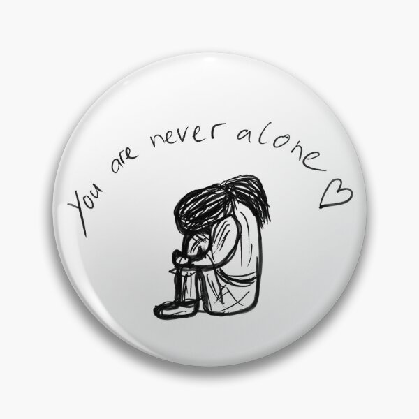 Item preview, You are never alone designed and sold by Woodsartcrafts.