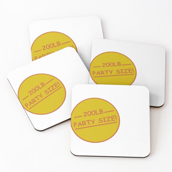 Item preview, Party Size Label designed and sold by fz80ld.