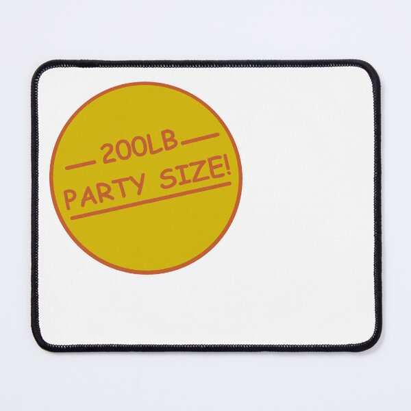 Item preview, Party Size Label designed and sold by fz80ld.