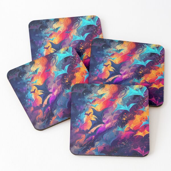 Artikelvorschau, Abstract Graffiti Bats Pattern entworfen und verkauft von Desfix.