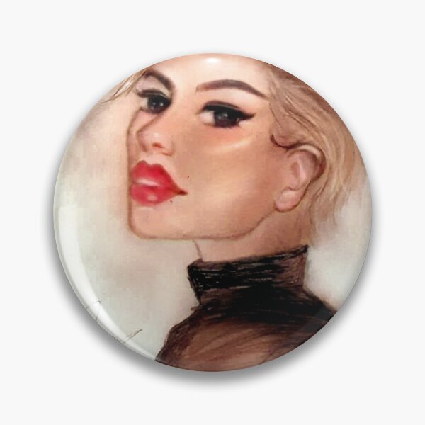 Item preview, Blonde woman sketch with redlipstick designed and sold by Shorou2a.