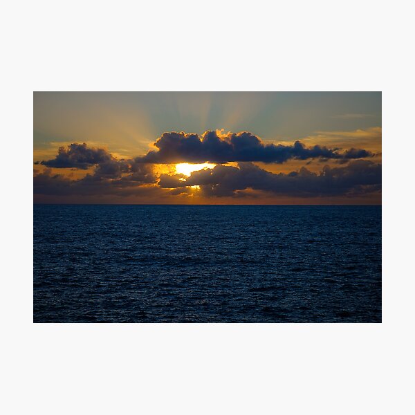 Sunrise @ Waverley Cemetery Photographic Print
